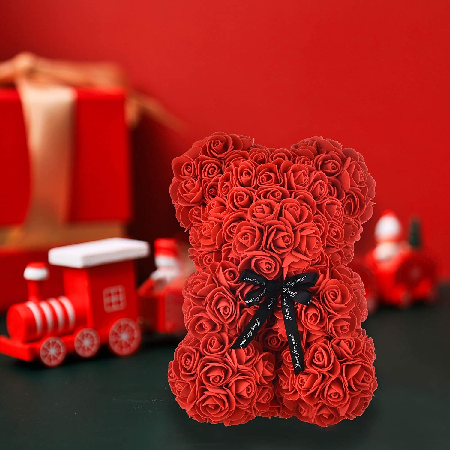 Red Rose Teddy